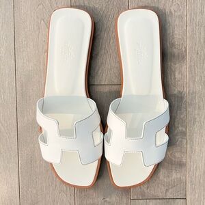 Hermes Oran Sandals - size 39. Used but in very good condition.